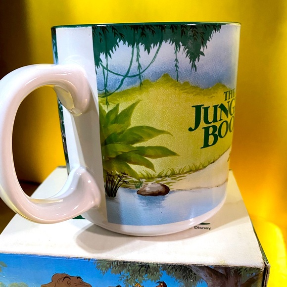 DISNEY STORE EXCLUSIVE 90’s NWT THE JUNGLE BOOK COLLECTIBLE CERAMIC MUG … - Picture 9 of 15